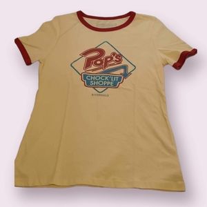 Riverdale shirt.size S, Color Yellow
